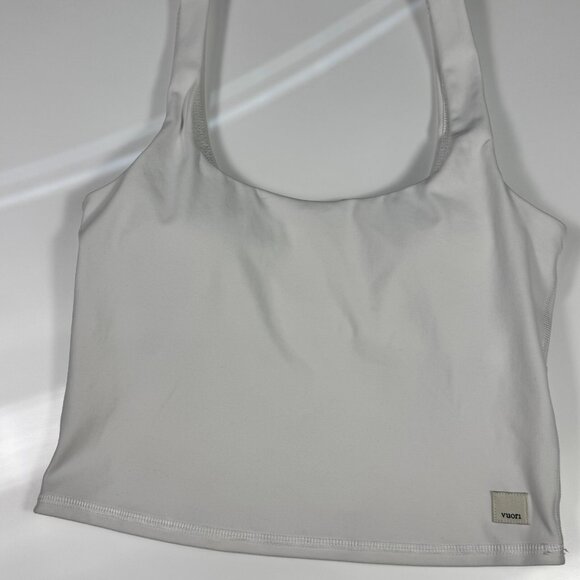 Vuori Women's Daily Crop Tank White XS - Picture 8 of 9